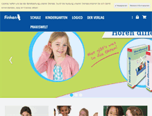 Tablet Screenshot of finken.de